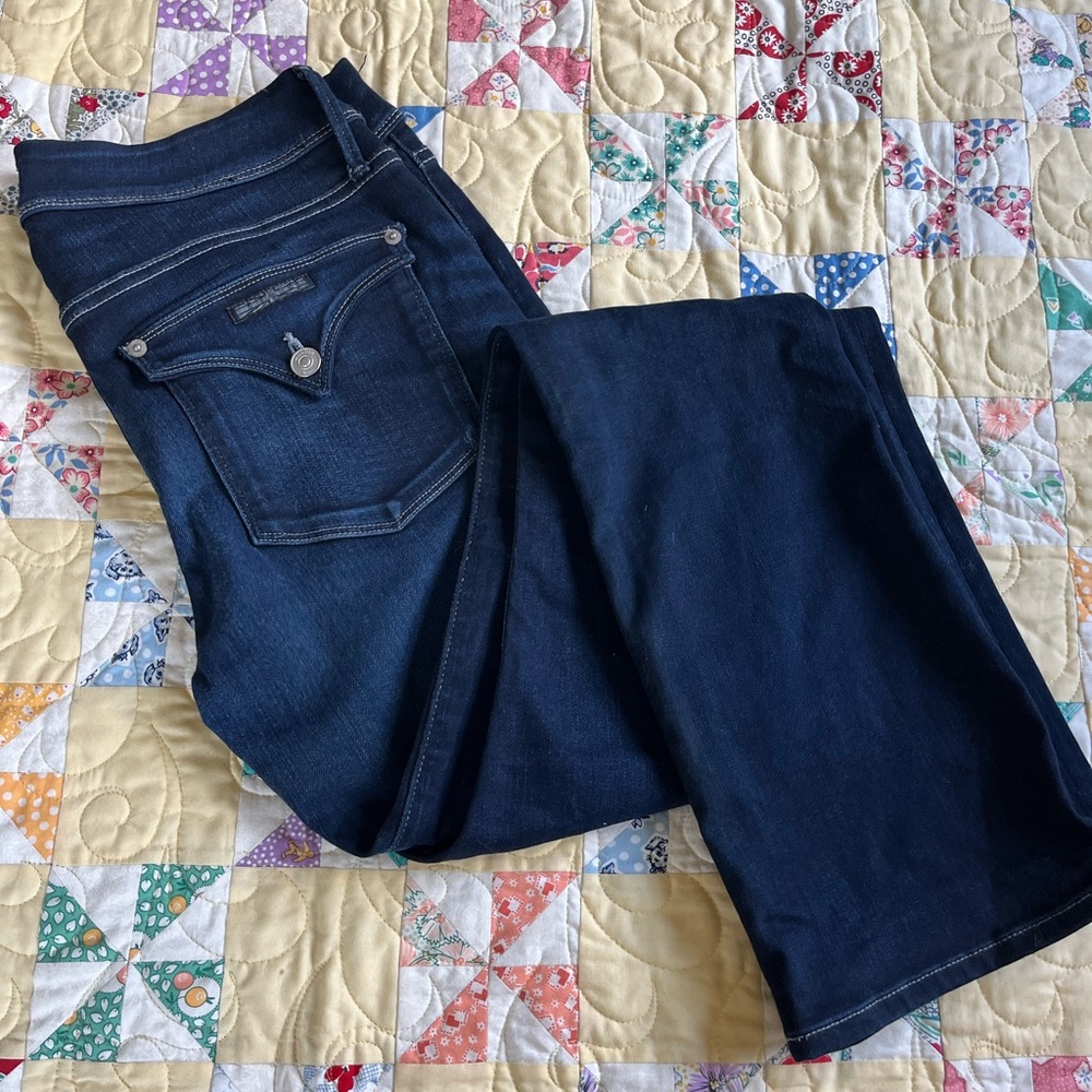 Hudson Jeans Women's Straight Leg in Deep Indigo size 30x33
